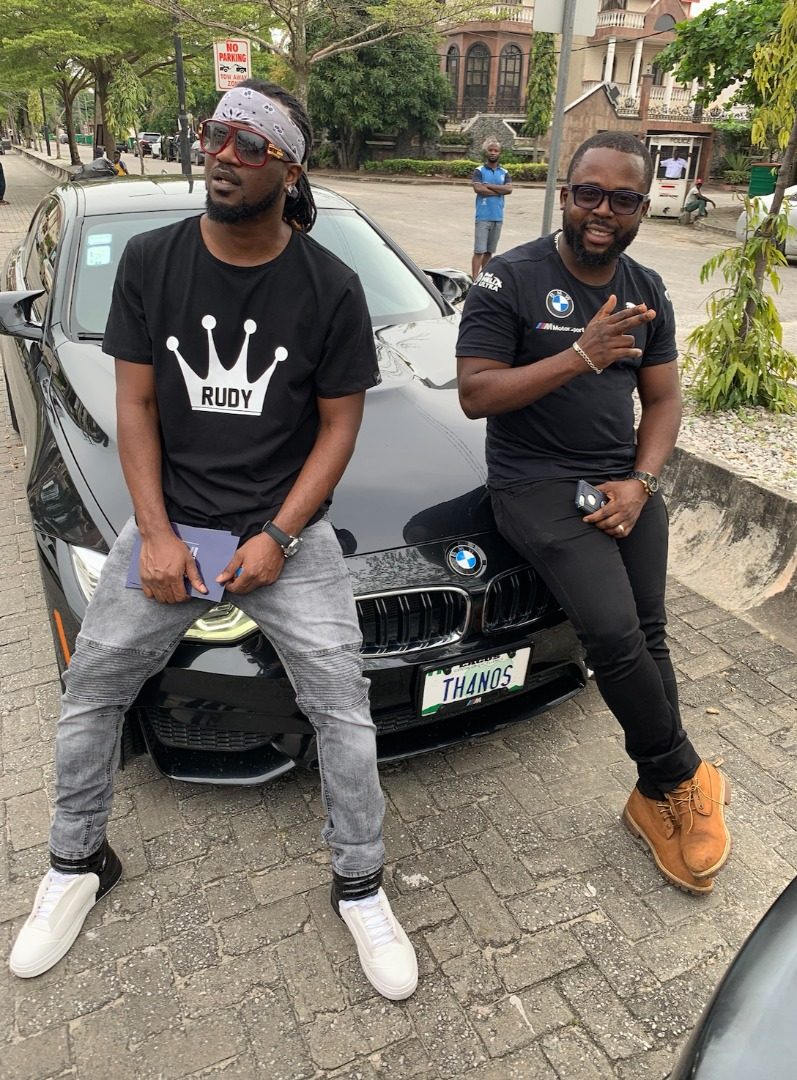 Members with their cars